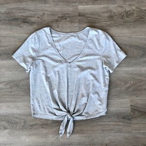 Lululemon Tie-Front Tee